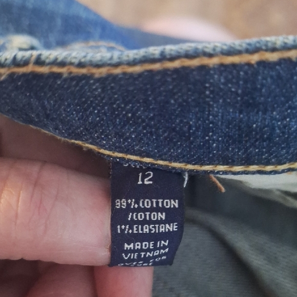 Abercrombie & Fitch Blue Jean Shorts Classic Style - Picture 6 of 6